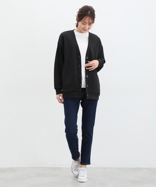 「Honeys」 「CINEMA CLUB」カーディガン M ブラック レディース_画像3