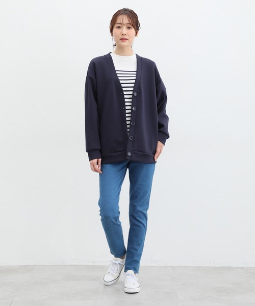 「Honeys」 「CINEMA CLUB」カーディガン M ブラック レディース_画像5