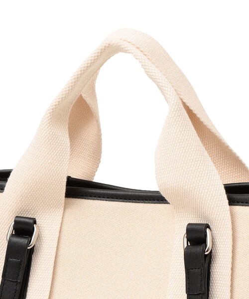 「SHIPS」 2WAYバッグ ONE SIZE アイボリー レディース_画像9