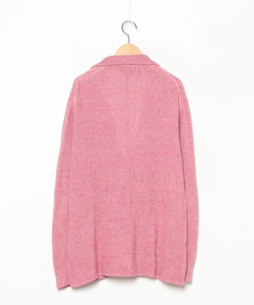 SHIPS（シップス） ニットカーディガン LARGE レッド メンズ