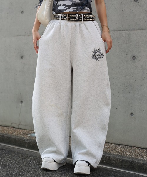 ATMARK ワイドパンツ スウェットパンツ ジャージ 「2サイズ展開 ATMARK ワイドパンツ スウェットパンツ ジャージ 「2サイズ展開