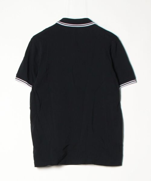 「FRED PERRY」 半袖ポロシャツ M ネイビー レディース_画像2