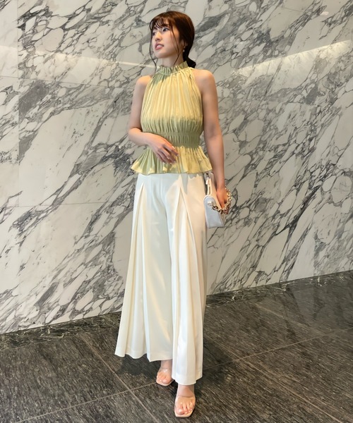 「EIMY ISTOIRE」 パンツ MEDIUM ホワイト レディース_画像5