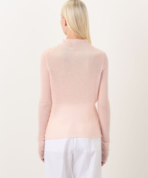 ニット セーター PLAN C L/S CREW NECK KNIT カシミヤ プルオーバーニット レディースの画像