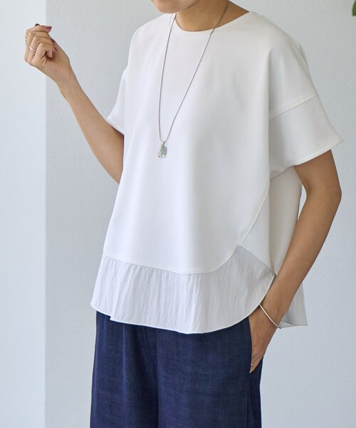 BEARDSLEY（ビアズリー） 半袖Tシャツ FREE ホワイト レディース