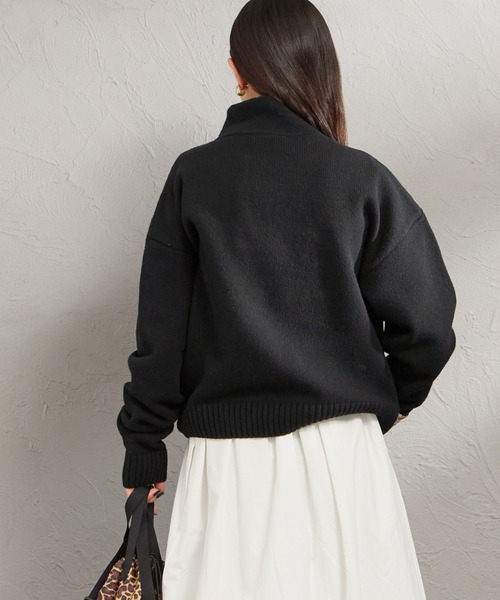 FRED PERRY（フレッドペリー） ニット セーター ハーフジップ ニット
