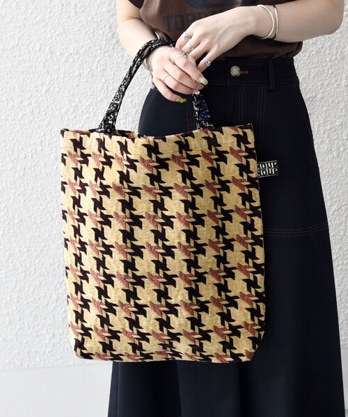 「BINDU」 トートバッグ ONE SIZE ベージュ レディース_画像7