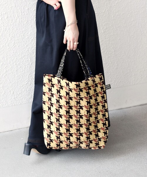 「BINDU」 トートバッグ ONE SIZE ベージュ レディース_画像9