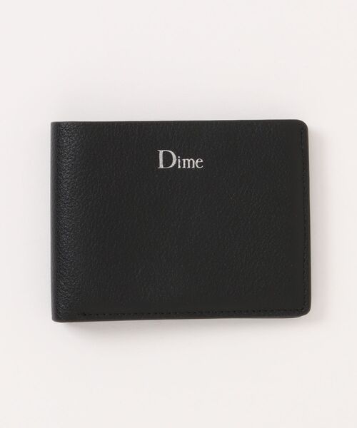 Dime 二つ折り財布 黒 二つ折り 二つ折り財布 財布 Dime/ダイム/Classic Leather Wallet