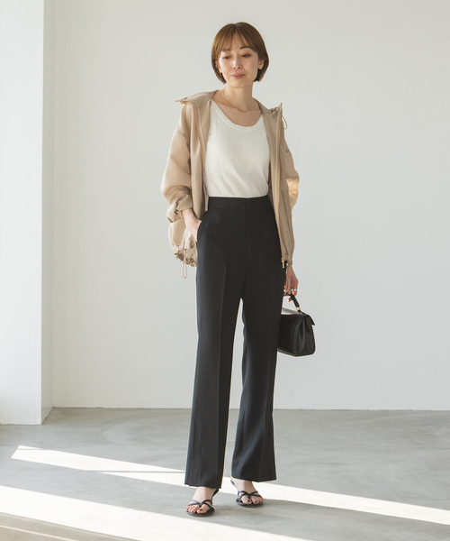 「NOBLE」 パンツ 38 グレー レディース_画像6