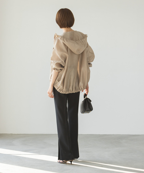 「NOBLE」 パンツ 38 グレー レディース_画像7