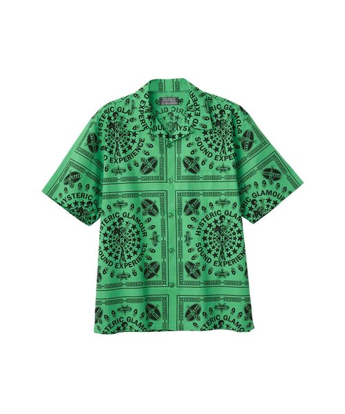 HYSTERIC GLAMOUR（ヒステリックグラマー） アロハシャツ シャツ 半袖