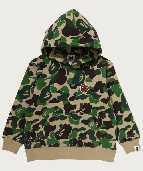 A BATHING APE（アベイシングエイプ） パーカー ABC CAMO APE ＆ MILO
