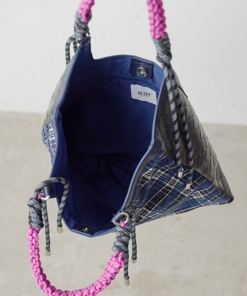 ear PAPILLONNER（イア パピヨネ） トートバッグ 大きめ MTAミックス