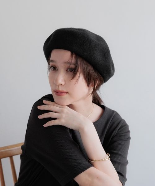 studio CLIP(スタディオクリップ) 帽子 ベレー帽 レディース 洗える studio CLIP(スタディオクリップ) 帽子 ベレー帽 レディース 洗える