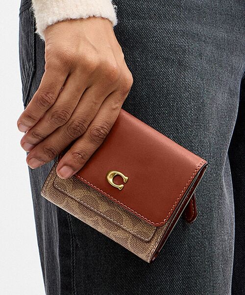 COACH（コーチ） 長財布 財布 ミラ ロング フラップ ウォレット