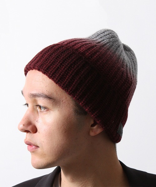 安い新作登場 帽子 PURE CASHMERE GRADATION WATCH CAP ZOZOTOWN PayPayモール店 - 通販 - PayPayモール キャップ HOT低価
