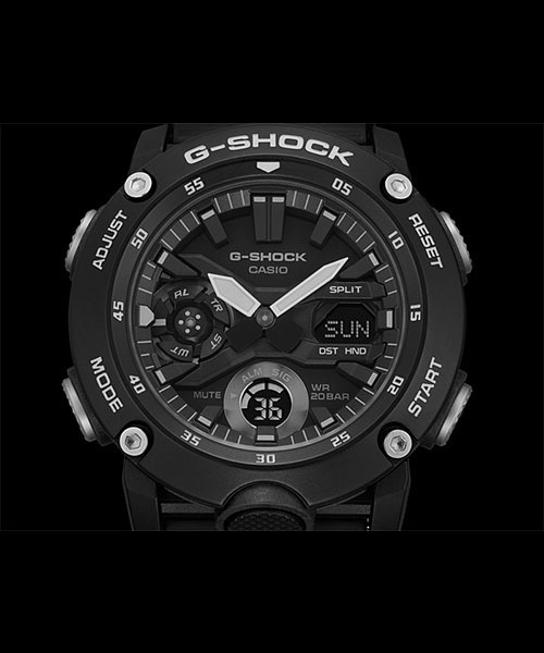 G-SHOCK 腕時計 カーボンコアガード / GA-2000S-1AJF メンズ