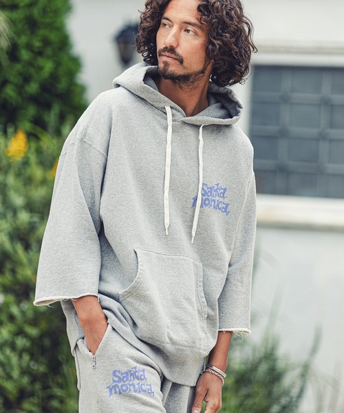 チャコール⒌ パーカー ZOZOTOWN PayPayモール店 - 通販 - PayPayモール mpa2748-PIGMENT COLOR PARKA (SANTAMONICA) パーカー @ネイビー