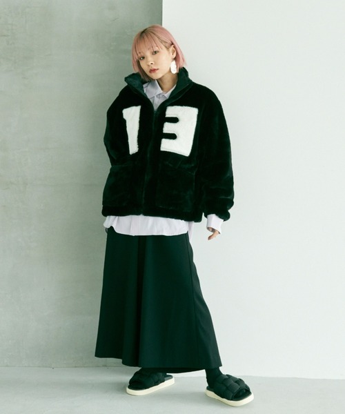 room.13 コート ジャケット fur coach jacket メンズ レディース 