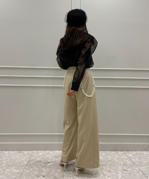 eimy istoire♡コットンレースフリルトップス EIMY ISTOIRE エイミーイストワール eimy istoire コットンレース