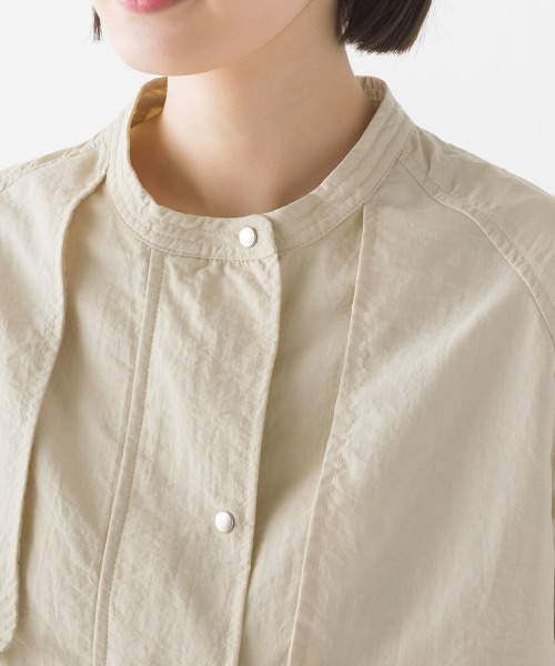 OMNES（ファッション） ブルゾン アウター 撥水加工ナイロン裾
