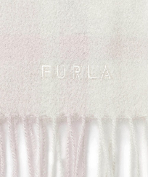 FURLA（フルラ） マフラー ストール マフラー ラメブロックチェック