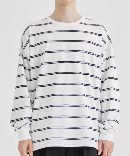 WELLDER tシャツ Stripe Long Sleeve メンズ : ZOZOTOWN Yahoo!店 