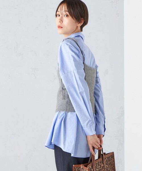 ニット セーター 「手洗い可能」ヘアリー キャミソール レディース SHIPS ニット セーター 「手洗い可能」ヘアリー キャミソール