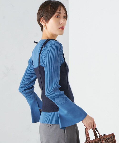 ニット セーター 「手洗い可能」ヘアリー キャミソール レディース SHIPS ニット セーター 「手洗い可能」ヘアリー キャミソール