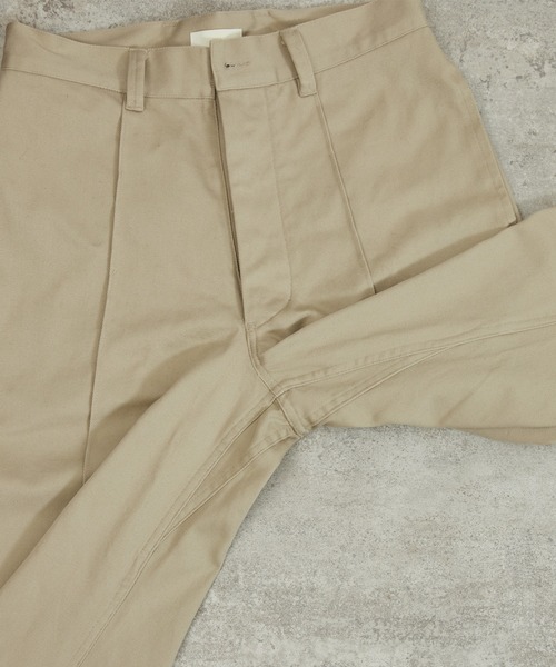 新品 BASEMARK Wide Chino Pants ワイドチノパンツ BASE MARK｜ワイドチノパンツ