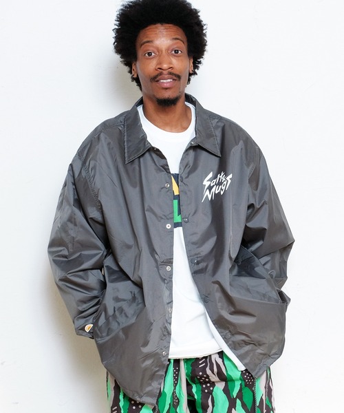 SALT&MUGS ナイロンジャケット Jail Boarder Coach Jacket