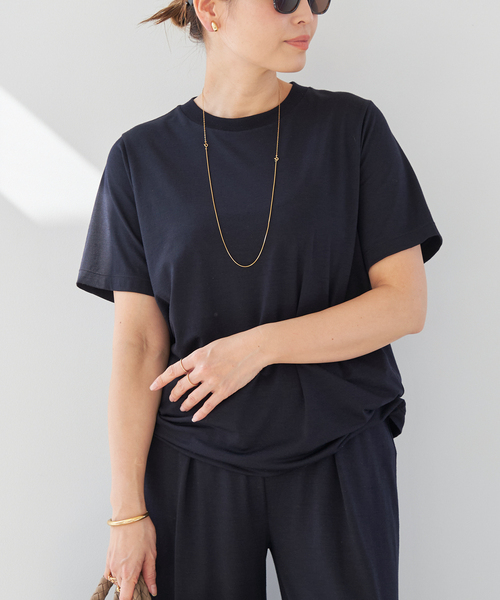 Deuxieme Classe（ドゥーズィエムクラス） tシャツ Prime wool jersey