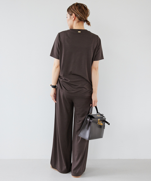 Deuxieme Classe Prime wool jersey Tシャツ Prime wool jersey Tシャツ（Tシャツ/カットソー）｜Deuxieme