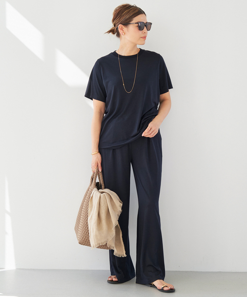 Prime wool jersey Tシャツ（Tシャツ/カットソー）｜Deuxieme