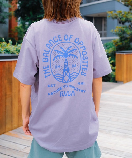 RVCA tシャツ メンズ CLIF SHORE Tシャツ 「2024年夏モデル