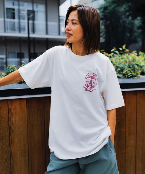 RVCA tシャツ メンズ CLIF SHORE Tシャツ 「2024年夏モデル