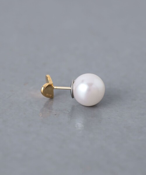 MAYU ピアス 「MAYU」ミニハート フェイクパール 片耳ピアス