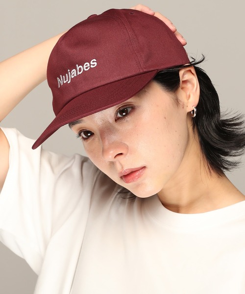 YEN TOWN MARKET キャップ 帽子 「Nujabes」ヌジャベス ロゴ キャップ