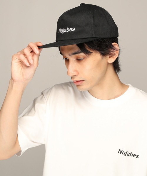 Nujabes キャップ 黒　ヌジャベス　YEN TOWN MARKET Nujabes Logo Cap - Black – YEN TOWN MARKET