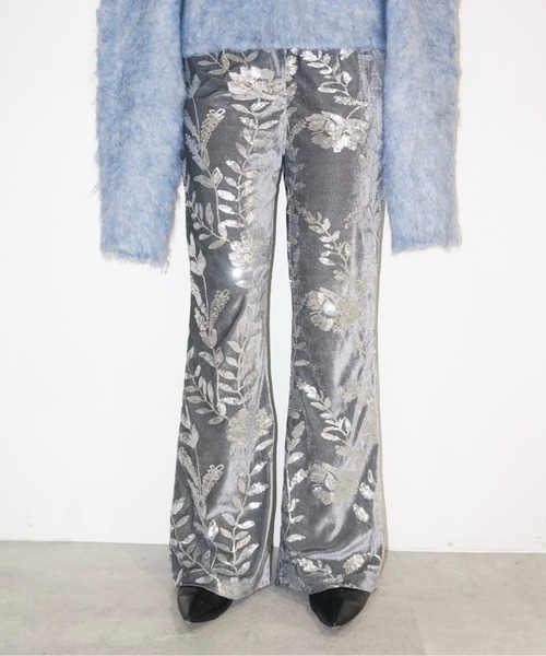 musubore（ムスボレ） パンツ rose spangle leggings PT