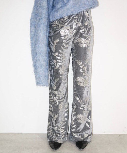 musubore（ムスボレ） パンツ rose spangle leggings PT