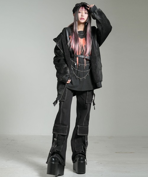 Diable baiser ジーンズ デニム デニムパンツ ステッチベルト