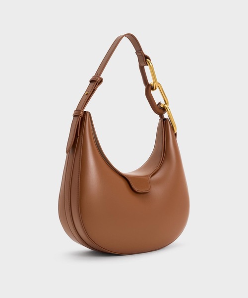 ★COURONNE★ メタリックバックパック 31 CHARLES & KEITH ショルダーバッグ バッグ Kora コラ