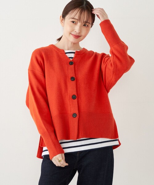 シクラスカーディガンS スパンコール杢調カーディガン（ニット）｜CYCLAS（シクラス