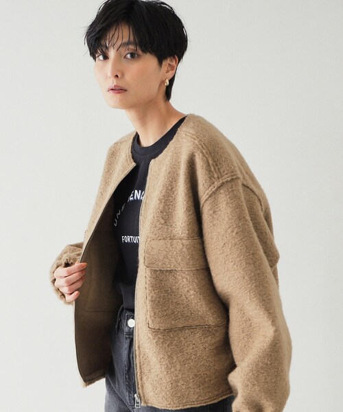 JEANS MATE｜ragged mountain/(M)CONCORD ボアブルゾン
