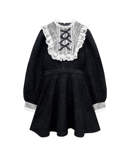 Honey Cinnamon（ハニーシナモン） ワンピース メイドライクツイード