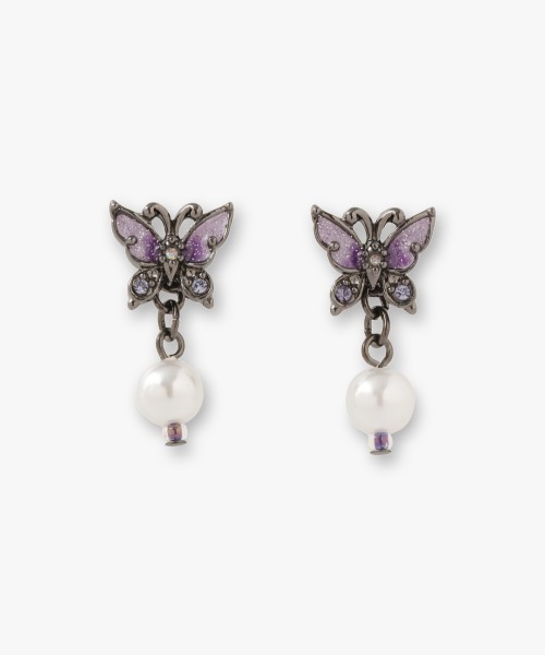 ANNA SUI ピアス 蝶モチーフ レディース : ZOZOTOWN Yahoo!店