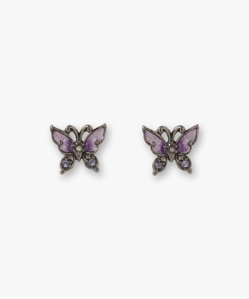 【ANNA SUI】即対応 蝶モチーフ ピアス 蝶モチーフ ピアス（ピアス（両耳用））｜ANNA SUI（アナスイ