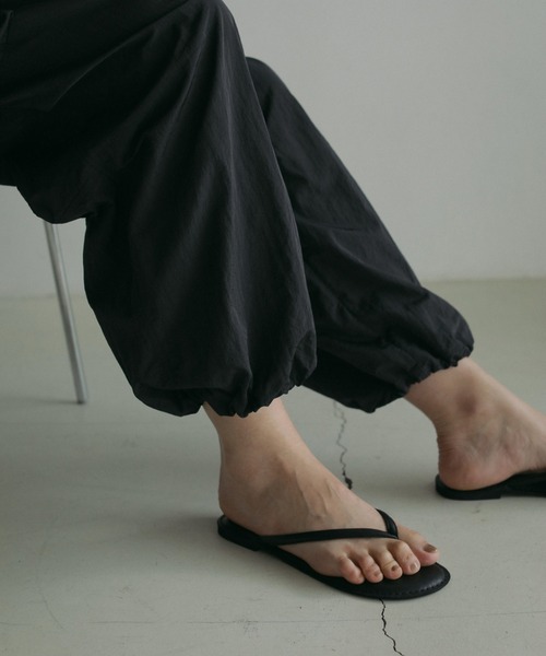 anuke サンダル Ecoleather Tong Sandals レディース : ZOZOTOWN